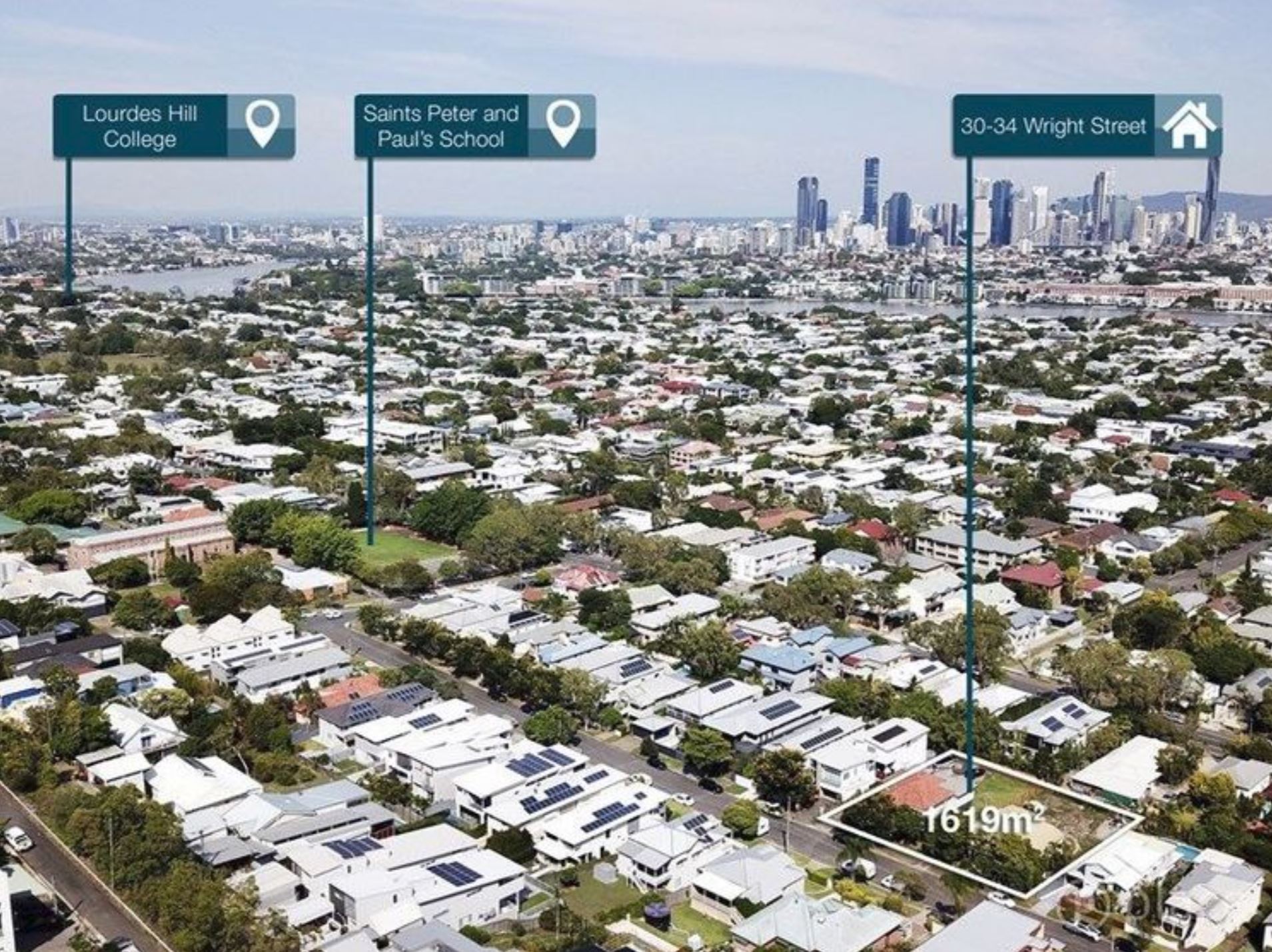 Marketing of property by proximity to schools